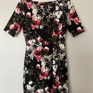 Midi floral dress